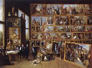 David Teniers Arobduke Leopold Wilhelm in his gallery in Brussels china oil painting reproduction